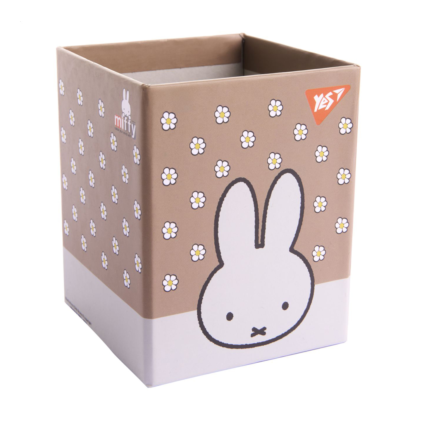 Підставка для письмового приладдя YES Miffy картонна, 8*8*10 см (708335)